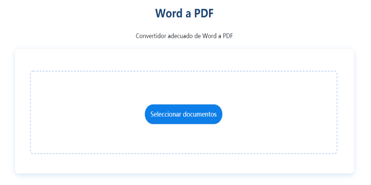 convertir a de Word a PDF gratis