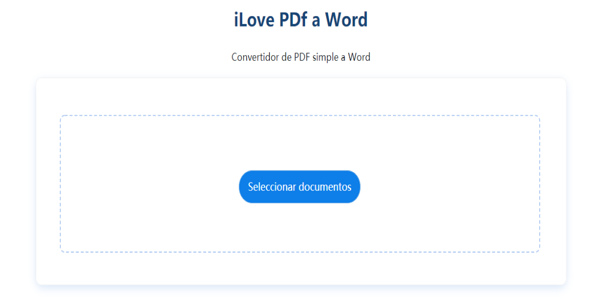 ilove pdf a word