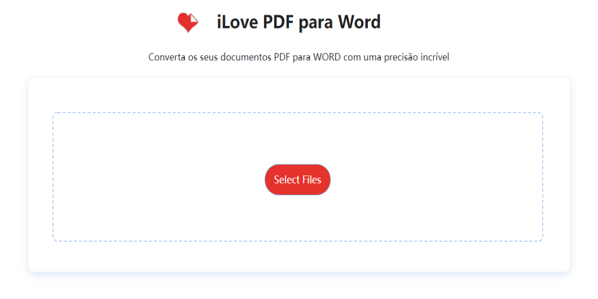ilovepdf converter pdf em word
