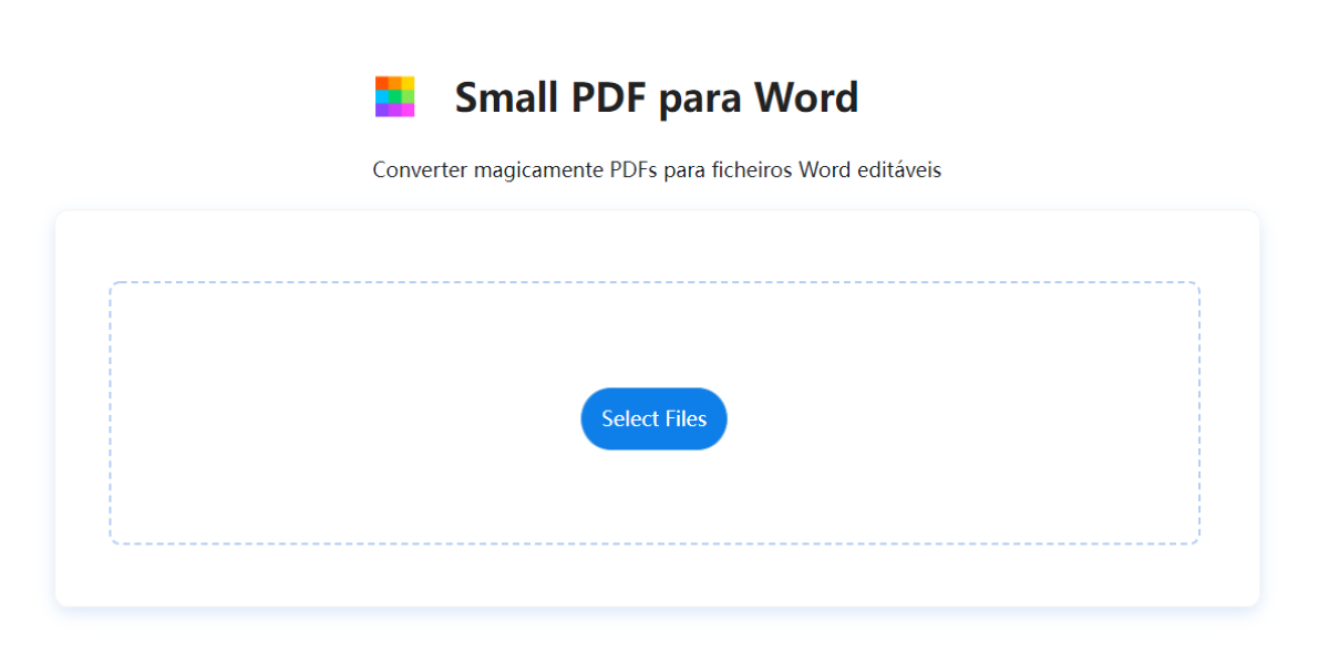 small converter pdf em word