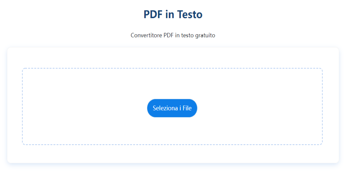 convert pdf in txt