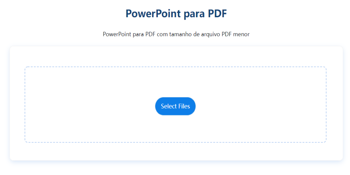 transformar arquivo powerpoint em pdf