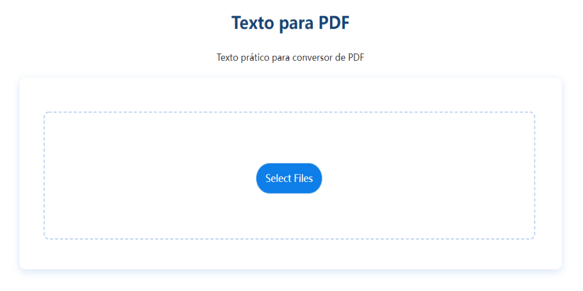 converter txt para pdf