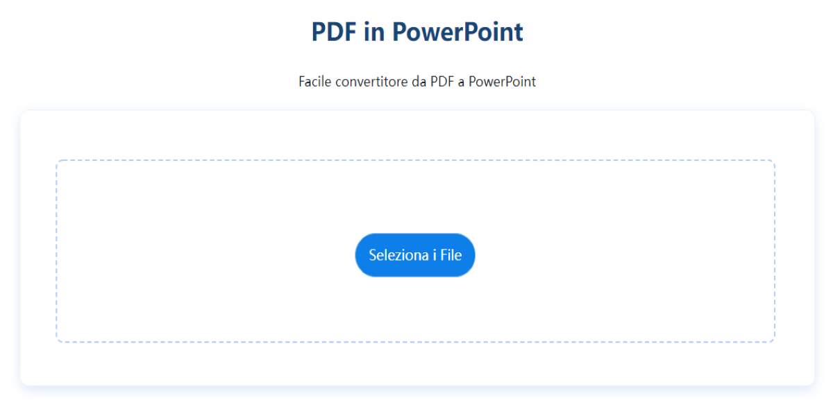 convertire pdf in ppt