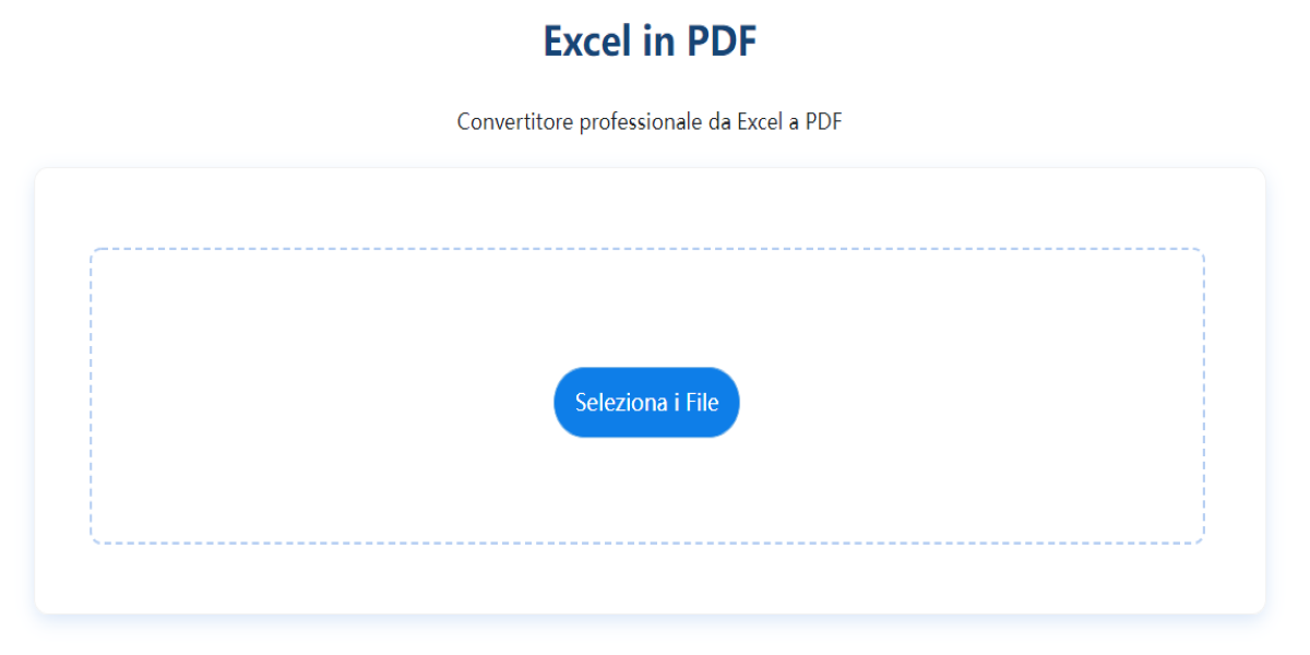 da excel a pdf