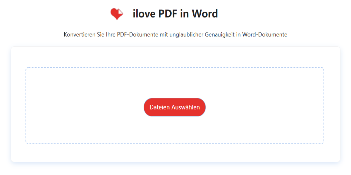 ilove pdf in word