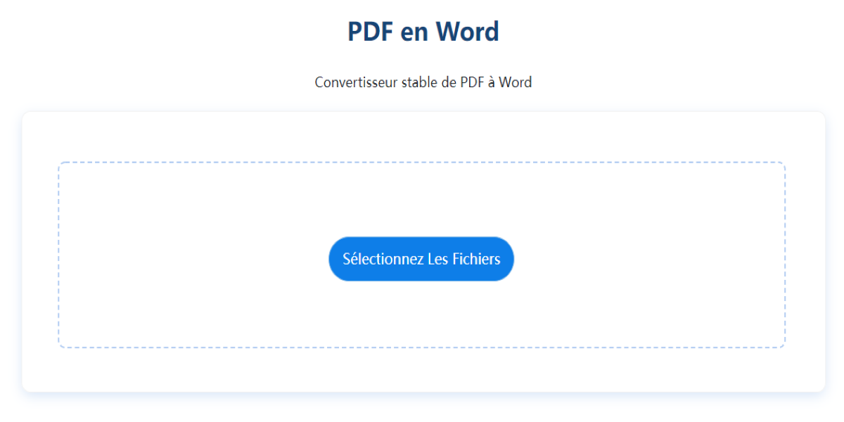 pdf to word convertisseur