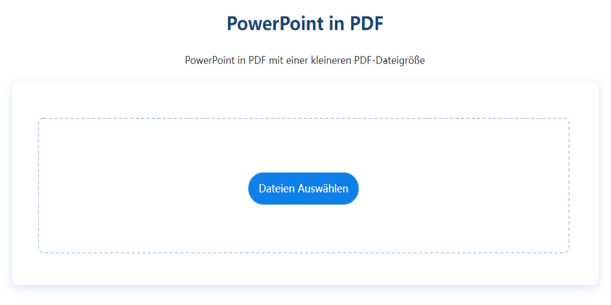 powerpoint in pdf umwandeln