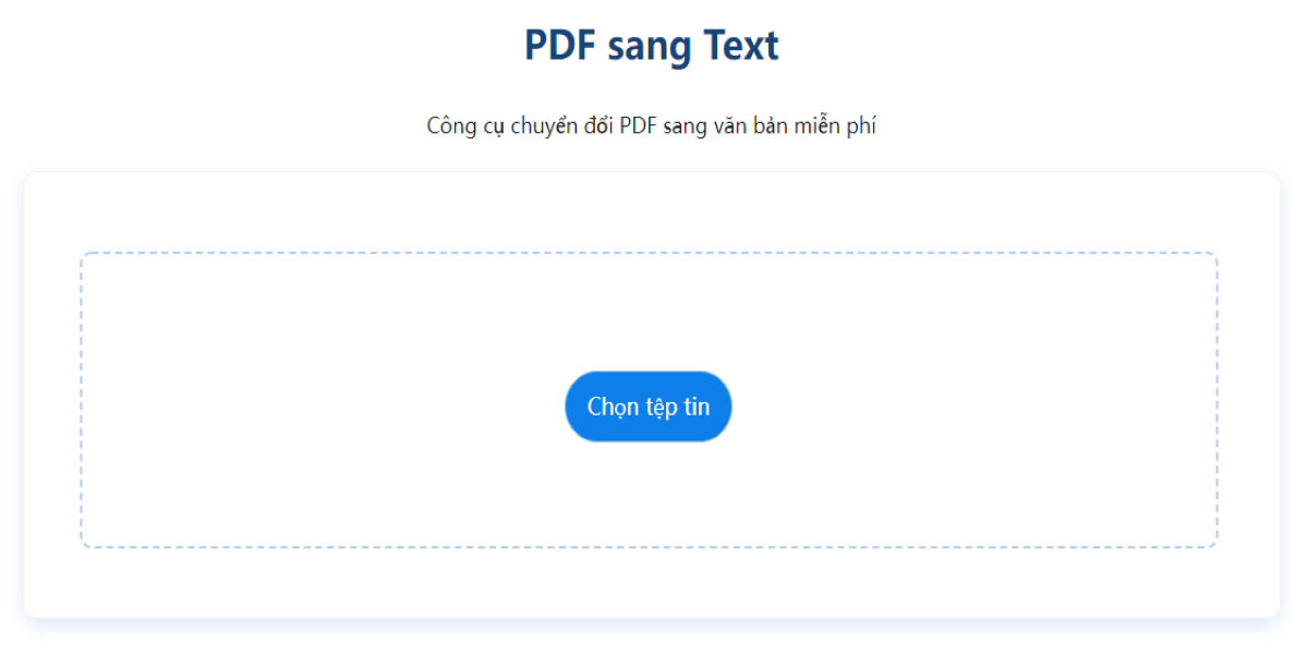 chuyển pdf sang text