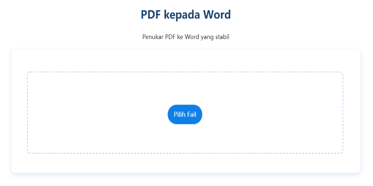 pdf kepada word