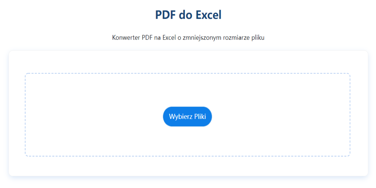 konwerter pdf na excel