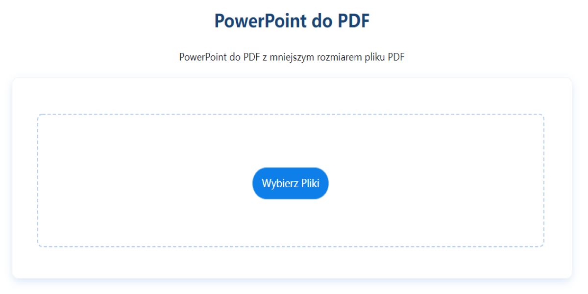 konwerter powerpoint na pdf