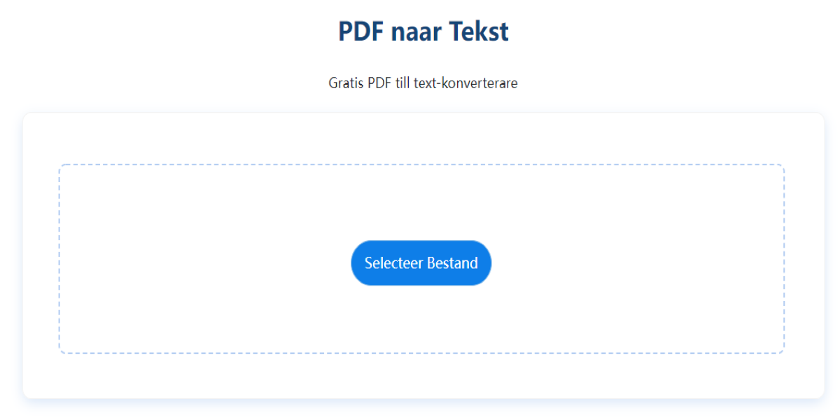 pdf naar tekst