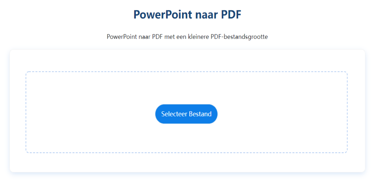 powerpoint naar pdf